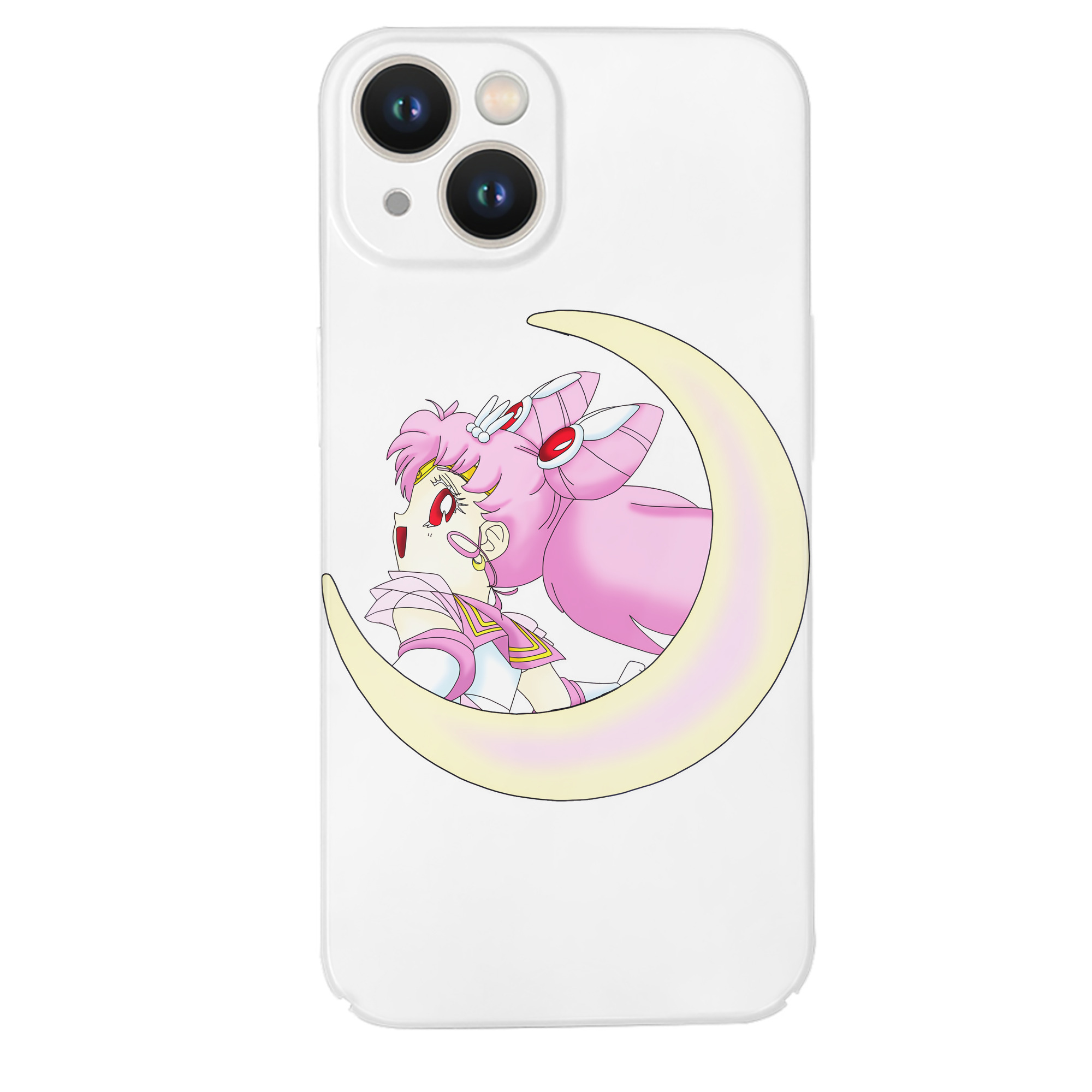 （画像用） 美少女戦士セーラームーン ちびうさ Sailor Moon Chibiusa Tsukino Usagi Small Lady Serenity 【iPhone 14シリーズ対応】ハードケース